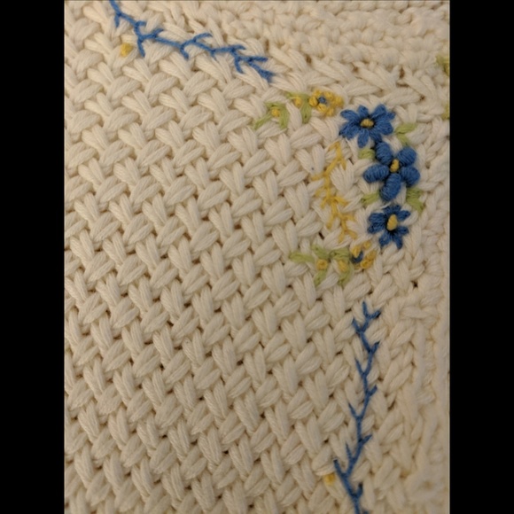 Anthropologie Embroidered Bell Sleeve Shrug - Picture 5 of 6